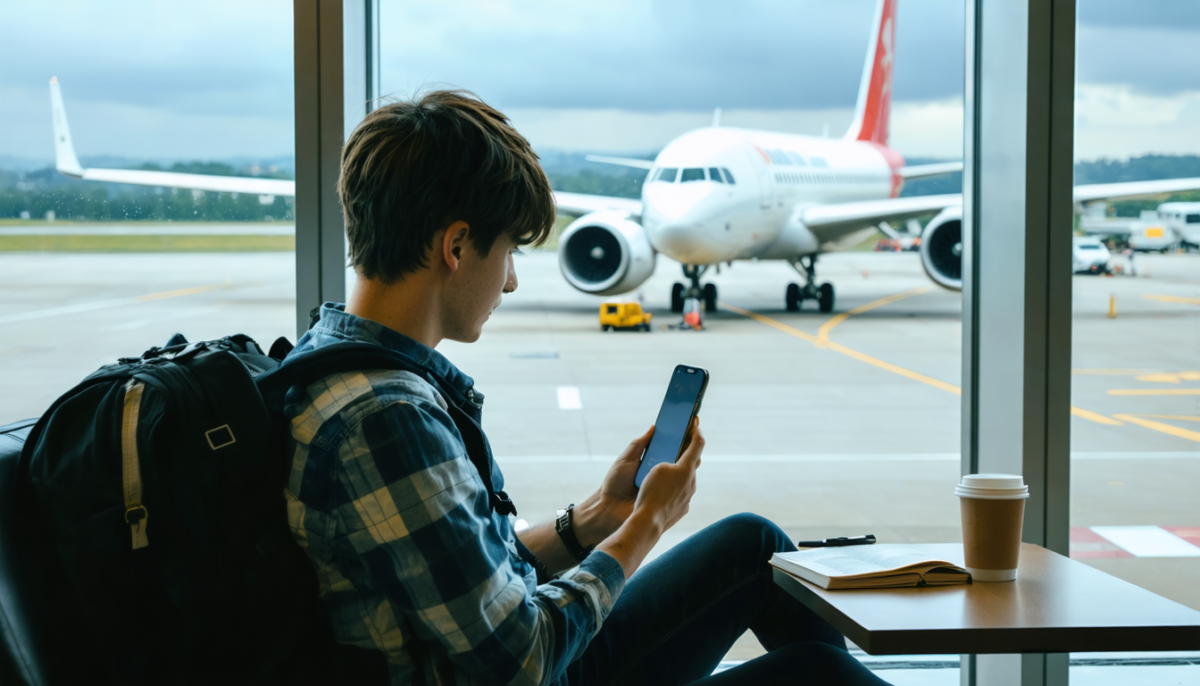 découvrez nos astuces pour voyager solo en avion en toute sérénité et apprendre à garder votre calme face aux retards de vol.