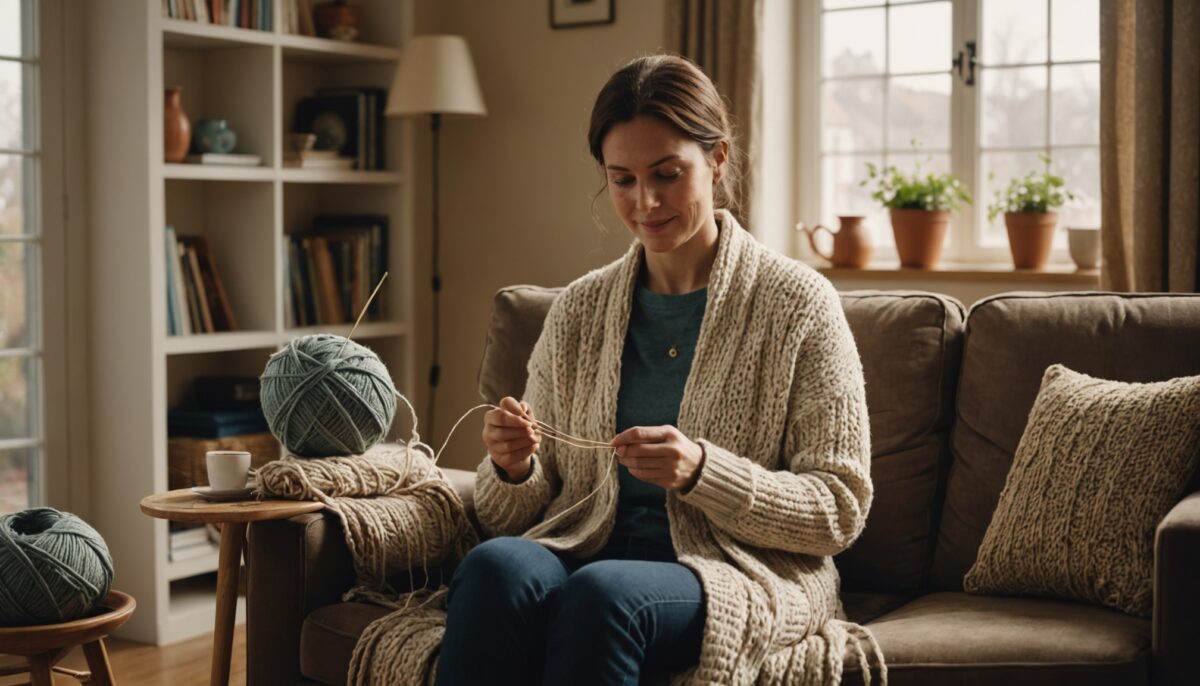 Le tricot, une source insoupçonnée de bien-être et de relaxation