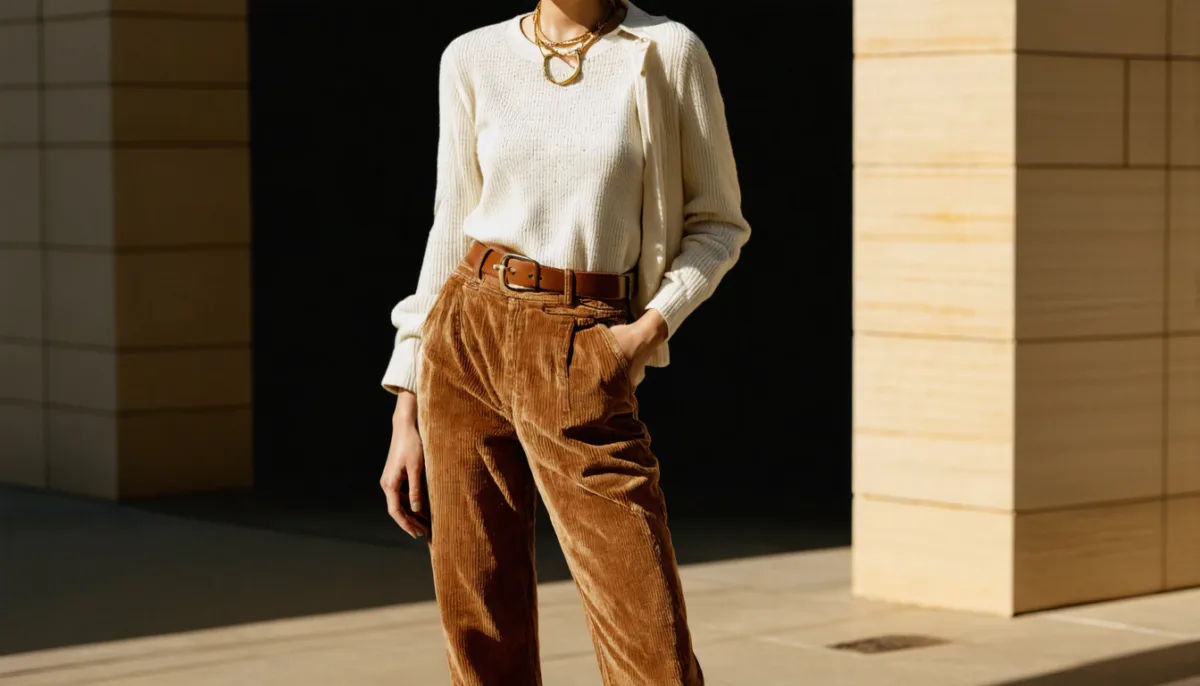 découvrez comment adopter le pantalon en velours côtelé avec notre guide pratique, incluant des astuces mode incontournables pour un style tendance et confortable en toute saison.