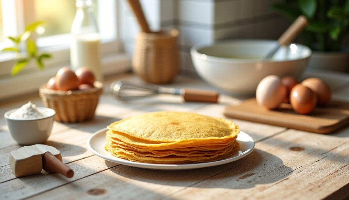 Crêpes maison : la recette facile pour une pâte légère et sans ratés